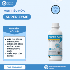 SUPER ZYME - Men tiêu hóa kích thích tăng trưởng, tăng đề kháng tôm cá